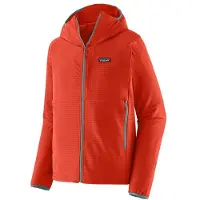 Patagonia - R1 Techface Hoody - Softshelljack XXL, rood