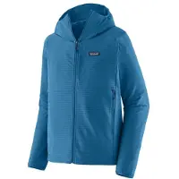 Patagonia - R1 Techface Hoody - Softshelljack M, blauw
