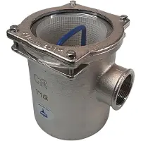 Maestrini Gs30749 1 1/2´´ Messing Verchroomd Waterfilter