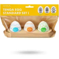 Tenga Variety Pack No. 1 - 3 Egg Masturbators - 3 Structuren - 3 Sensaties