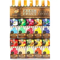 Paloma Auto Luchtverfrisser Set - Gold Fresh Fruit - 90 stuks - Verkoopdisplay - Voordeelpakket [P11100N]