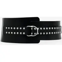 Iro Paris Reyna Studs Obi Belt Black/ Studs Maat: 70 | Riemen Outlet | Dames | Zwart