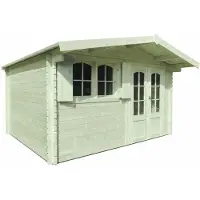 Solid Superia Tignes Tuinhuis - Vuren - Geïmpregneerd - 400,8x372,3x252,6cm