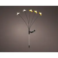 Keamingk Kaemingk | Solar Vlinder Metaal Steady | 5,5 x 6 x 60 cm
