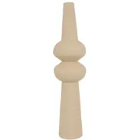 Countryfield Vaas Evie metaal L25B25H102CM crème