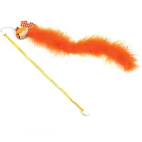 Happy pet tabby patch kattenhengel goudvis oranje - 40x7,5 cm