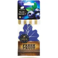 Paloma Gold Fresh Fruit Blueberry Luchtverfrisser Auto – Hangend – Langdurige Geur Min. 2 Weken – Auto & Interieur – 1 Stuk [P11079]