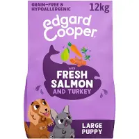 Edgard & Cooper Hondenvoer Brokken Puppy Zalm En Kalkoen 12 Kg
