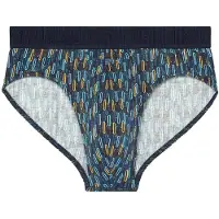 Hom Slip ' Mini Briefs HO1 Westgate ' blauw / turquoise / geel