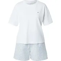 Tommy Hilfiger Underwear Korte pyjama lichtblauw / wit