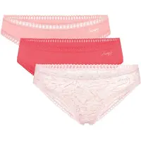 Sloggi Slip 'Blue GO Crush' crème / rosa / rood