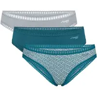 Sloggi Slip 'Blue GO Crush' grijs / groen / petrol
