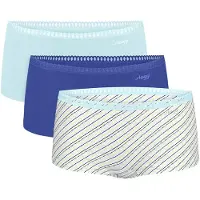 Sloggi Broekje 'GO Crush' crème / turquoise / donkerblauw