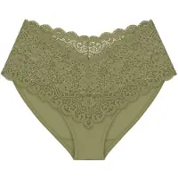 Triumph Slip ' Red Label Amourette ' kaki / olijfgroen