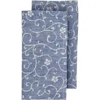 Himla Flora servet sky set van 4