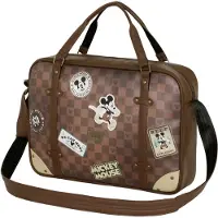 KARACTERMANIA Tas 'Mickey Mouse Journey' bruin / gemengde kleuren