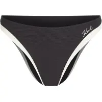 Karl Lagerfeld Bikinibroek zwart / offwhite