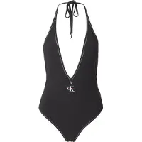 Calvin Klein Swimwear Badpak rood / zwart / wit