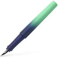 Faber-Castell vulpen - Poly Pen - Medium - Buzzing Blue - FC-241018
