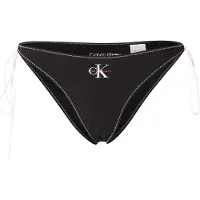 Calvin Klein Underwear Bikinibroek 'CK Monogram' zwart / wit