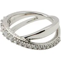 Swarovski Ring zilver