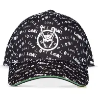 Difuzed Loki - All Over Print Verstelbare pet - Zwart