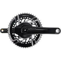 Sram Red AXS E1 Power Meter Crankset 50/37T 12S Natural Carbon Black || Maat: 175