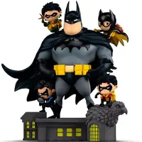 Iron Studios DC Comics - Animated Icons Deluxe Figuur - Batman Family