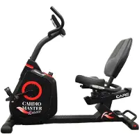 Care CARDIO MASTER DELUXE - Ligfiets - 10 kg vliegwielmassa - 24 programma’s - 32 gemotoriseerde weerstandsniveaus - Verstelbare zitting - Voor thuisgebruik