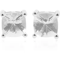 Cavill - Zilveren Oorbellen - 925 Sterling Zilver - 2 Mexicaanse Danburiet Kristallen 1,76 ct - Minimalistisch Design