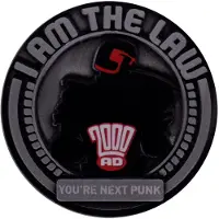 Fanatic 2000 AD Collectable Coin Judge Dredd Mega-City One Limited Edition
