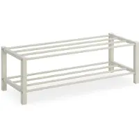 Idimex Schoenenrek NAVAN met 2 planken – beige
