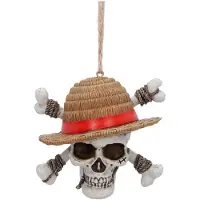 Nemesis Now One Piece - Luffy Jolly Roger Hanging Ornament Muurdecoratie - Multicolours