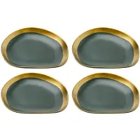 Kare design Borden Vibrations Ø27cm groen (4/set)
