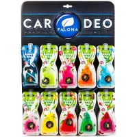 Paloma Auto Luchtverfrisser Happy Bag Set – Display met 35 Geurzakjes – Mix van Vanilla, Exotic, New Car, Sport, Floral en Fresh – Werkt Minimaal 4 Weken – Geschikt voor Auto en Thuisgebruik [P07325N]