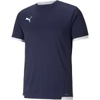 Puma teamLIGA Voetbalshirt Donkerblauw Wit