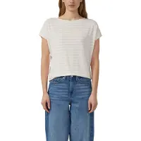 s.Oliver Shirt rosa / wit