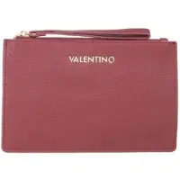 Valentino Utensil zak Stereo Re Soft Cosmetic Case Rosso Scuro Donkerrood