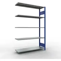 Schulte Lagertechnik - Aanbouwsysteem zonder schroeven - 2000x1300x400 mm, type 150 kg
