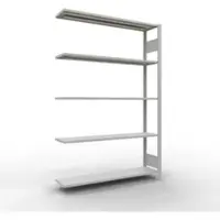 Schulte Lagertechnik - Stapelaanbouw met lengtebout - 2000x1300x300 mm, type 150 kg