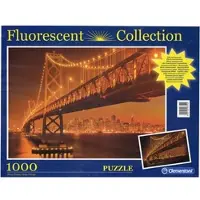 Clementoni Fluorescent Collection Mona Lisa puzzel 1000 stukjes