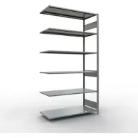 Schulte Lagertechnik - Aanbouwsysteem zonder schroeven - 2500x1300x600 mm, type 150 kg