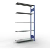Schulte Lagertechnik - Insteeksysteem aanbouwrekken - 2000x1000x300 mm, type 150 kg