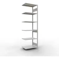 Schulte Lagertechnik - Insteekbevestiging met lengtebout - 2500x750x500 mm, type 150 kg