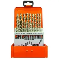Projahn spiraalboorset UF-L, HSS-Co, 24-delig, Ø 1-10,5 mm / 0,5 mm stappen, in boorpatroon