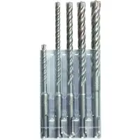 Projahn hamerboren set ROCKET 5, SDS-plus, PGM, 5-delig, Ø 6 x 110/50 mm, Ø 6-8-10 x 160/100 mm, Ø 12 x 160/110 mm