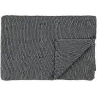 Marc O'Polo Plaid Nordic Knit Plaid Stone-130 x 170 cm