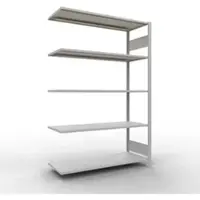 Schulte Lagertechnik - Stapelaanbouw met lengtebout - 2000x1300x500 mm, type 150 kg