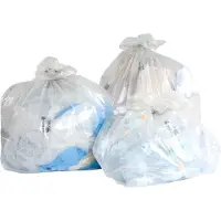 OVOL Afvalzakken TRILine - in gerecycleerd PE - L 900 x B 600 x H 1800 mm - 1000 L - 40 micron - 50 stuks