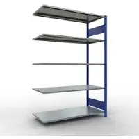 Schulte Lagertechnik - Aanbouwsysteem zonder schroeven - 2000x1300x600 mm, type 150 kg